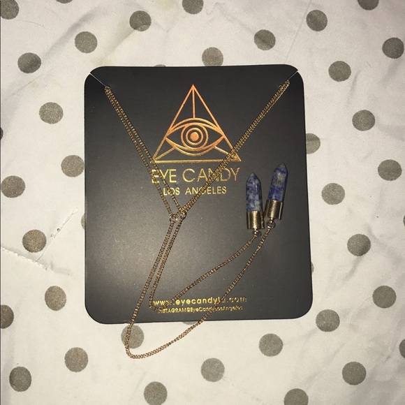 NWT Double Layer Blue Lapis Necklace - Picture 4 of 5